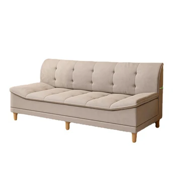 Ленивый диван-кровать Тканевый диван Простой и современный Удобный Дышащий и износостойкий Прочный Небольшой размер Практичный