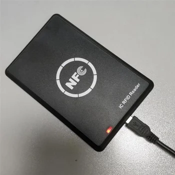RFID Копировальный аппарат Дубликатор Брелок NFC Считыватель смарт-карт Писатель 13,56 МГц Зашифрованный Программатор USB UID EM4305 Копия Бирки для карт