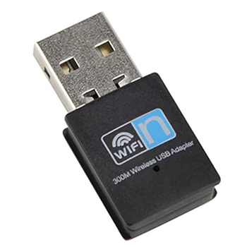300 Мбит/с Мини USB Беспроводной WiFi Адаптер Wi fi Сетевая карта локальной сети 802.11b/g/n RTL8188 Адаптер Сетевой карты для ПК Настольный Компьютер