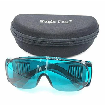 Красные лазерные защитные очки для защиты глаз от ультрафиолета 190нм-380нм и 600нм-760нм OD4 +