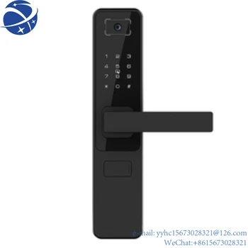 Yun Yi Smart Lock Voordeur Цифровой Засов для настольного компьютера Intelligente Klasse B с Разъемом для защиты от Дифстали 13,56 МГц micro Usb 5 В