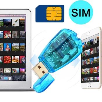 USB-Устройство для чтения SIM-карт Безлимитное Количество Устройств для Чтения мобильных Телефонных карт Редакторы UIM PHS Cloner Дубликатор