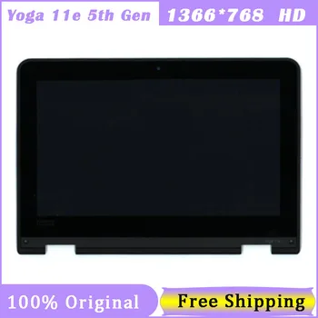 11,6 Дюймов для Lenovo thinkpad Yoga 11e 5-го поколения ЖК-экран дисплея В Сборе Сенсорный Дигитайзер 01LW704 01LW705 01LW706 01LW707
