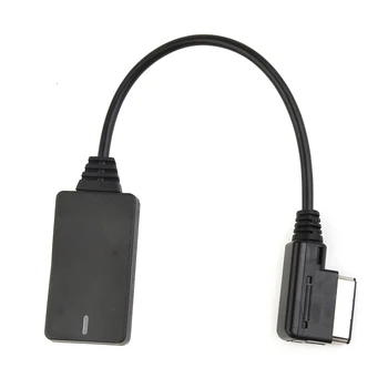 Кабель-адаптер USB AUX Bluetooth, Светодиодная индикация музыкального интерфейса, Практичная замена, 1 шт., автомобильные компоненты Bluetooth черного цвета