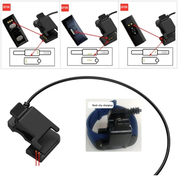 Адаптер питания для детского смарт-браслета 2 Pin 3 мм/2 Pin 4 мм/3 Pin 6 мм USB-кабель для зарядки Док-станция Зарядный кронштейн