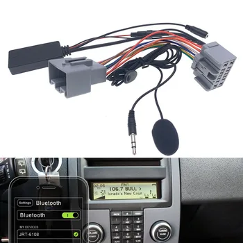 Автомобильный Bluetooth-Модуль Громкой Связи AUX-Адаптер Для Volvo C30 S40 V40 V50 S60 S70 C70 V70 XC70 S80 XC90 Автоаксессуары
