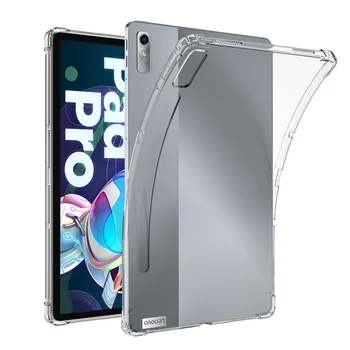 Для Lenovo Xiaoxin Pad Pro 11.2 Pad Pro 10.6 Case 2022 Прозрачная Задняя Крышка планшета из ТПУ для Xiaoxin Pad Plus 11 Pro 11.5 J606F
