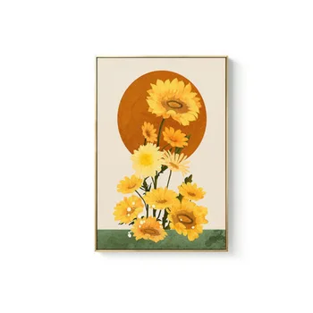 20132Ann-Тюльпан diy цифровая картина маслом, картина маслом, акриловая цветочная живопись, взрывная ручная пейзажная живопись