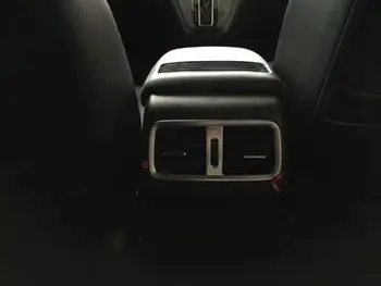 Для Honda CRV/CR-V 2012-2016, ABS, Хромированная Автомобильная задняя Вентиляционная Накладка На выходе