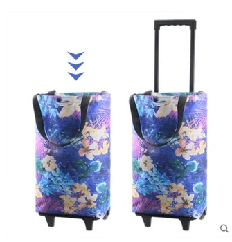 сумка для покупок для женщин, дорожная сумка-тележка для покупок, багажная сумка на колесиках, багажная тележка для покупок, складные сумки для кемпинга, колеса