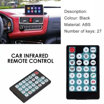 Автомобильные Аксессуары Автомобильный MP5 Интеллектуальный 27-кнопочный пульт дистанционного управления Простое Удобное копирование