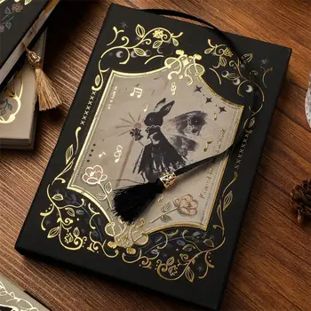 Высокоценный Блокнот Таро в готическом стиле, Ретро Литература и искусство, Изысканная Ручная книга, Нишевая личность, Креативная ручная книга