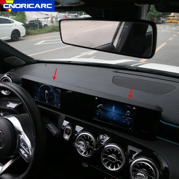 Приборная панель Автомобиля Навигационный Дисплей Экран Солнцезащитный Козырек Наклейки Украшения Для Mercedes Benz CLA GLA GLB A B Class W246 Аксессуары