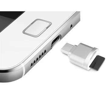 Устройство чтения карт Micro SD USB 3.1 Type-C для подключения к телефону адаптера со слотом для карт TF для Macbook или смартфона с интерфейсом USB Type c