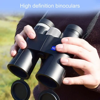 Бинокль 12x42 HD для взрослых с универсальным адаптером для телефона -легкий водонепроницаемый бинокль для наблюдения за птицами, охоты на открытом воздухе