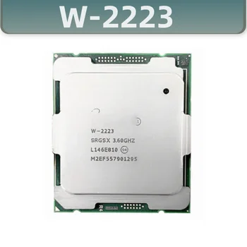 Процессор W-2223 3,6 ГГц 4C 8T CPU 120 Вт Разъем LGA-2066 Для материнской платы C422