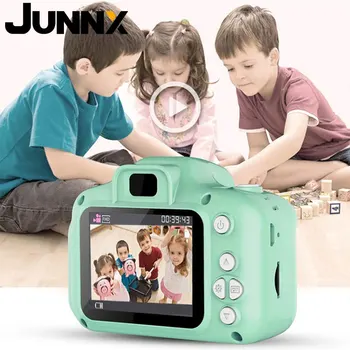 JUNNX, горячая распродажа, Цифровая детская Камара, Киндеркамера, детский мини-подарок на день рождения, милая мультяшная детская фотокамера