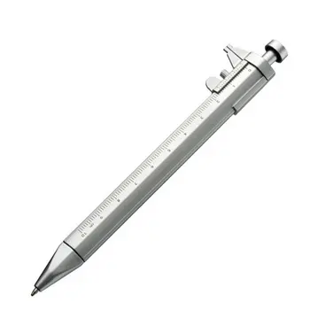 Многофункциональная Гелевая чернильная ручка с Нониусом, роликовый штангенциркуль, Шариковая ручка, Канцелярские Принадлежности, Шариковая ручка 0,5 мм, Прямая поставка