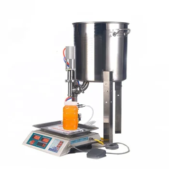 небольшая пневматическая машина для розлива косметического меда/масла для домашнего использования 550 Вт