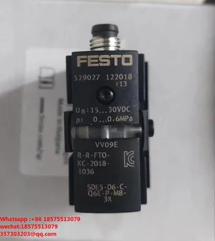 Для FESTO 529027 SDE5-D6-C-Q6E-P-M8-3X 529027 Датчик давления Новый Оригинальный Аутентичный
