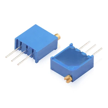 50ШТ 3266W-104LF-ND 100 Ком 0,25 Вт, 1/4 Вт Штыри для ПК С Триммерным потенциометром для сквозных отверстий Металлокерамические Переменные Резисторы на 12,0 Оборота
