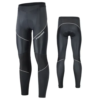 Мужские Велосипедные брюки с 4D накладкой для горного велосипеда, Тонкая Дышащая Быстросохнущая Спортивная одежда с динамической компрессией, Колготки, брюки