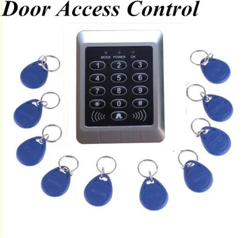 Новое поступление RFID-считывателя и клавиатуры для контроля доступа к двери, водонепроницаемый чехол для клавиатуры + 10 ключей