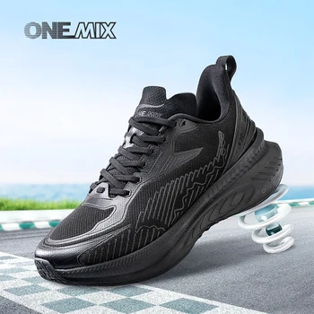 ONEMIX 2023 Новые кроссовки для бега для мужчин, Спортивная обувь для тренировок, уличные нескользящие износостойкие кроссовки для ходьбы для женщин