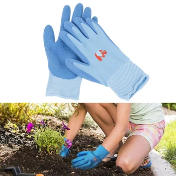 Детские Защитные перчатки Для детей, Прочные водонепроницаемые садовые перчатки, Защита от укусов, Защита от сбора ракушек, приспособление для Работы при посадке