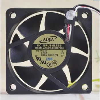 Новый Вентилятор охлаждения процессора для ADDA AG06024UB207200 24V 0.19A 6015 6 см 60x60x15 мм