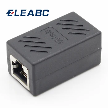 1 шт. красочный сетевой разъем LAN, переходник, удлинитель кабеля Ethernet RJ45, удлинитель кабеля Ethernet